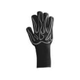 thumbnail image 2 of Big Savings karymi High Temperature 800 Degrees BBQ Flame Retardant Fireproof Barbecue Five Finger Gloves Heat Insulation Microwave Oven Gloves Gifts for Men Hiking Accessories Gifts for Men, 2 of 6