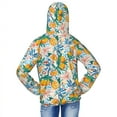 thumbnail image 4 of Cauagu Colorful Fruits Print Sun Protection Jacket for Teen,Full-Zipper Long Sleeve Sun Shirts with Pockets UV Hoodie Shirts Outdoor Athletic Jacket-Medium, 4 of 7