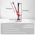 thumbnail image 4 of AKDSteel Heavy Duty 3 Ton Farm Jack, 33 Inch Hi-Lift with Ratcheting Mechanism, 7000 lbs Capacity for Off Road Trucks, SUVs, and Tractors, 5.12–25.39 Inch Lift, 4 of 7