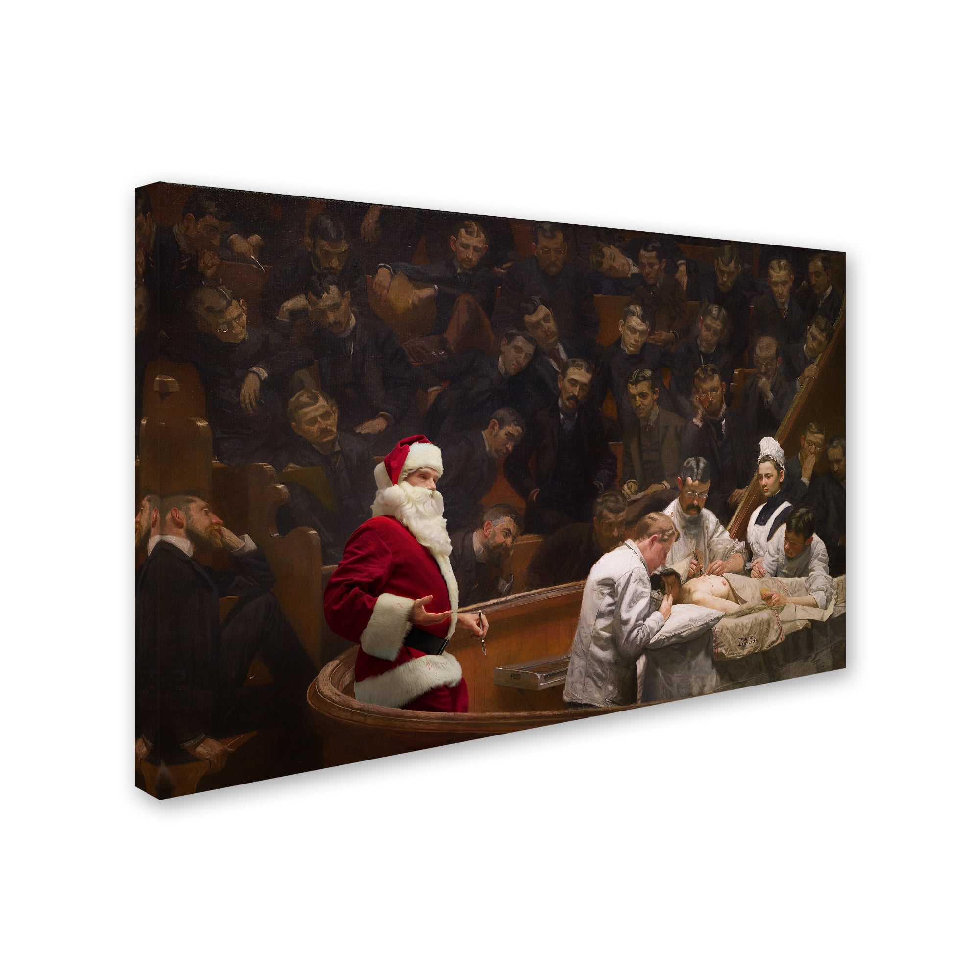 Trademark Fine Art 'Eakins-The Agnew Clinic' Canvas Art by Ed Wheeler