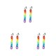 thumbnail image 4 of Pendientes de Gota Sonducket Joyería Geométrica Colorida Clip para Oreja, 4 of 6