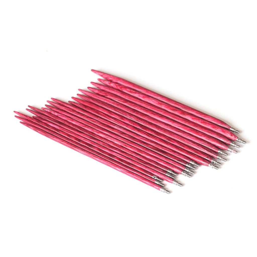 Geemin Natural Wood Interchangeable Knitting Needle With Detachable For Enthusiasts