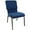 Navy Fabric/Silver Vein Frame, variant on BizChair Navy Church Chairs 18.5 in. Wide