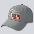 thumbnail image 2 of WUANDIXFA Hats for Men Baseball Cap 250th Anniversary USA Hat 250 Year American Patriotic Retro Baseball Caps, United States Cap America Gifts Men Women Grey,One Size, 2 of 3