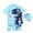 Sky Blue, variant on uikmnh Kids Swimsuits Boys Long Sleeve Thermal Rash Guard Swimsuit with Dinosaur Hood Sun Protective Swimwear for Kids Size:5-6 Years