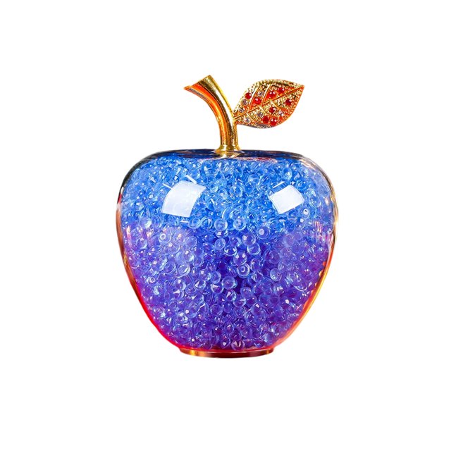 Regalo de Noche de Navidad Personalizado con Joyería de Manzana de Cristal para Amigos Masculinos Y Femeninos Joyería de Manzana Romántica de Noche de Navidad