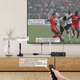 thumbnail image 2 of Antena De Tv Digital Para Interiores Antena Hdtv 4k 1080p Negro Lineas Roja, 2 of 6