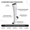 thumbnail image 4 of Picia Household Appliances Printed Sports Compression Socks - 15-20mmHg Graduated Compression, High-Performance Soft and Breathable Socks for Men and Women, 4 of 5