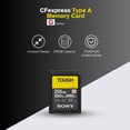 thumbnail image 2 of Tarjeta de memoria Sony Tough G Series 256GB UHS-II SDXC con lector, 2 of 6