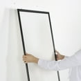 thumbnail image 5 of M&T Displays 36x48" Black Aluminum Portable Snap Poster Frame 1" Profile Front Loading Picture, 5 of 8