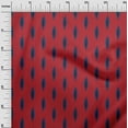 thumbnail image 2 of oneOone Organic Cotton Poplin Twill Fabric Abstract Ikat Decor Fabric Printed BTY 42 Inch Wide, 2 of 4