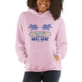 thumbnail image 6 of Good Life Surf Shop Beach Hoodie Longboard Unisex Fleece, 6 of 6