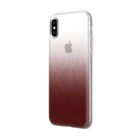 Incipio Design Series Compatible with Apple iPhone X/Xs - Cranberry Sparkler