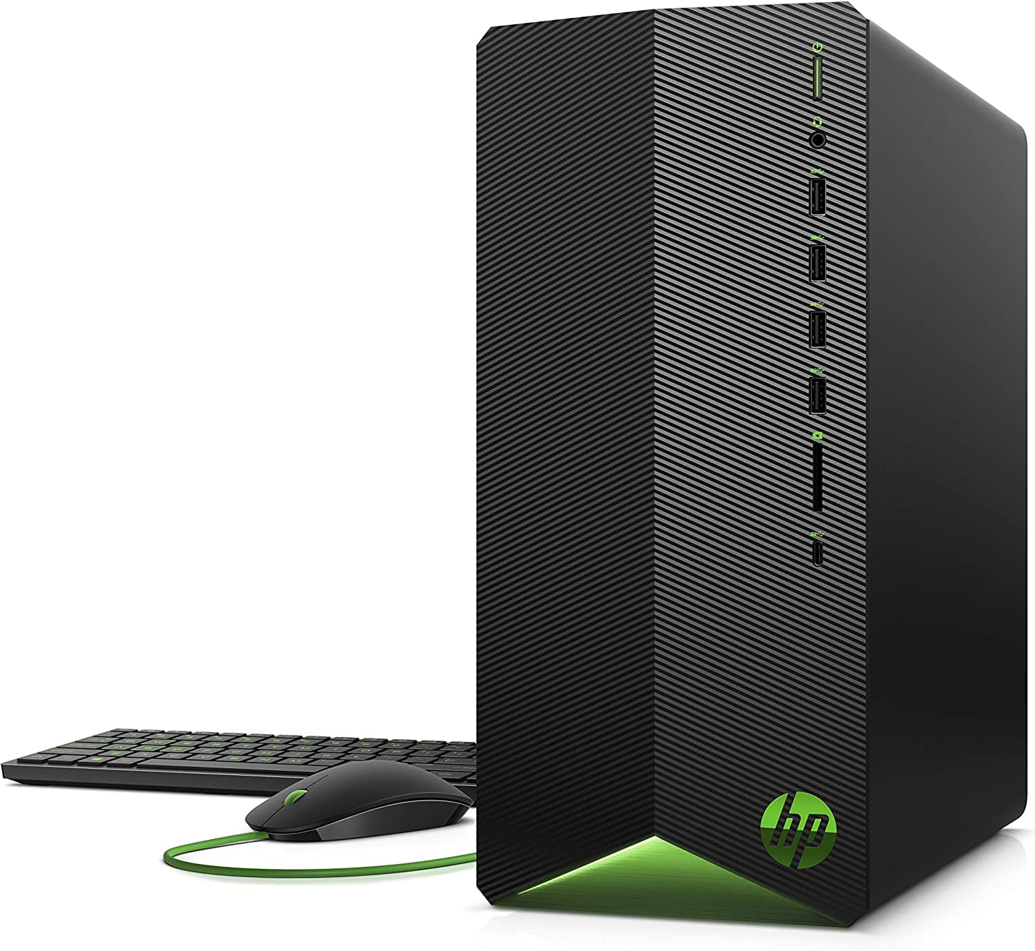 HP Pavilion Gaming PC, AMD Ryzen 7, Radeon RX 6600XT, 16GB RAM
