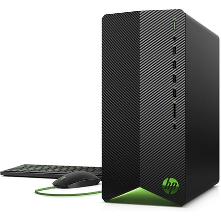 HP Pavilion Gaming Desktop TG01-1161 Bundle PC, Intel Core i5-10400F, Nvidia GeForce RTX 3060 12GB, 8GB DDR4 RAM, 512GB SSD, Windows 11 Home, Shadow black, 328R5AA#ABA
