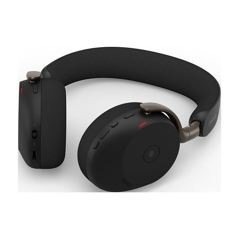 ヘッドホン Jabra Evolve3 75 MS, Link390a, Black Jabra Evolve3 75 MS - USB-C with Dongle - Black Wireless Headset