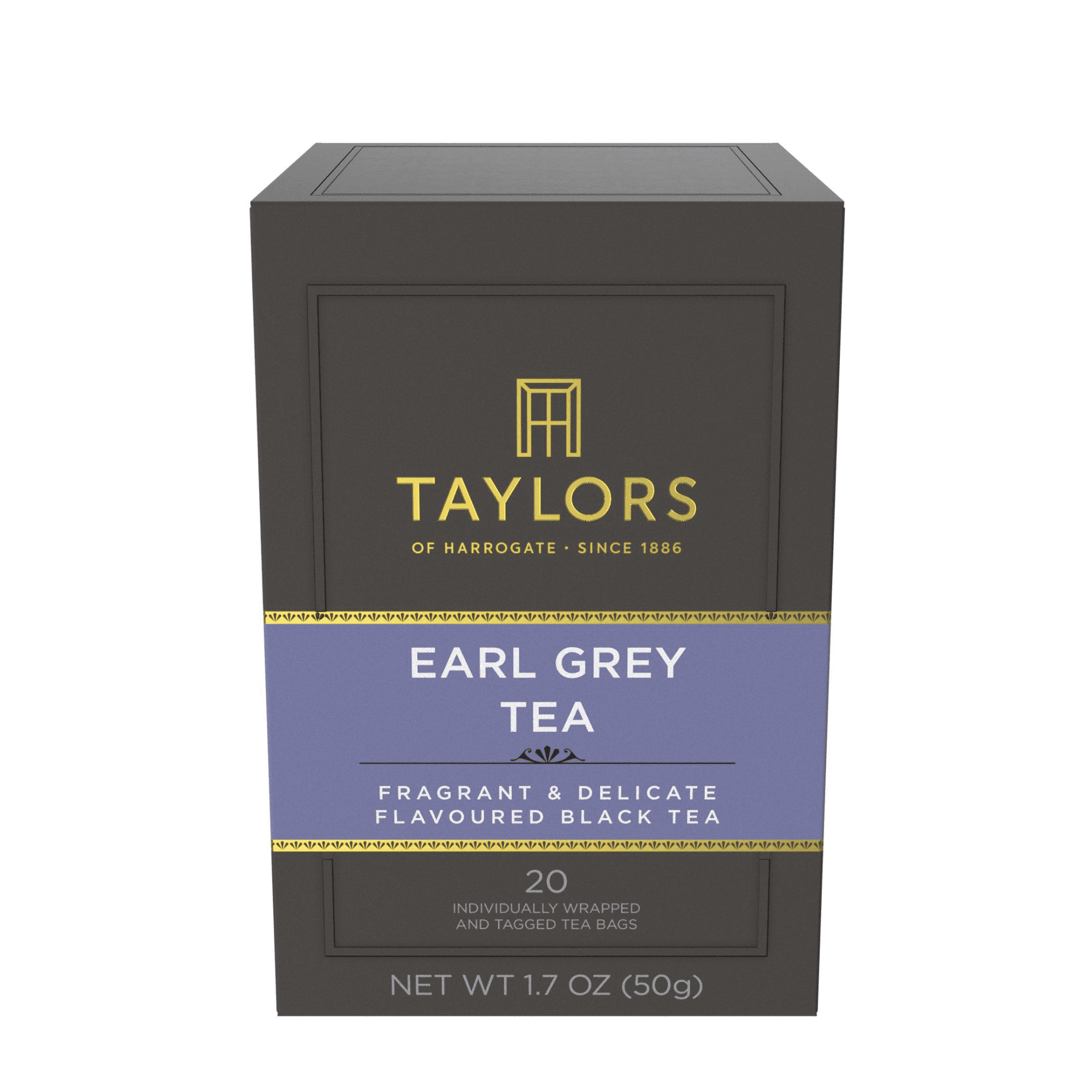 (6 pack) Taylors of Harrogate Earl Grey Tea, 20 Tea Bags