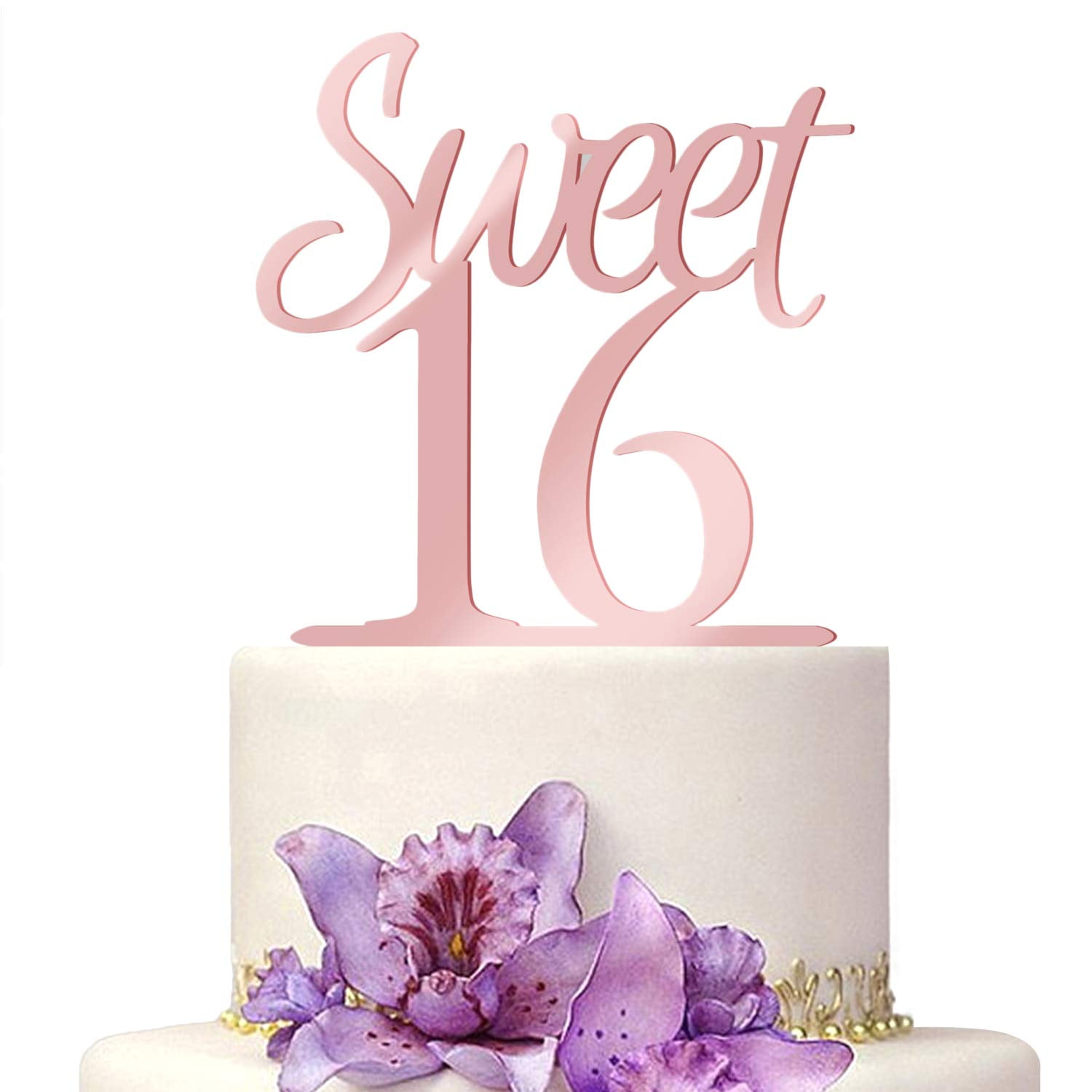 sweet16 cake topper