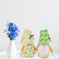 thumbnail image 4 of Lemon Gnome Scandinavian Tomte Nisse Swedish Fresh Lemon Elf Home Farmhouse Kitchen Decor Easy Peasy Shelf Summer Tiered Tray Decorations, Set of 2, 4 of 10