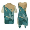 thumbnail image 7 of Psesaysky Blue Shark Couple Matching Clothes Shirts or Dress for Husband and Wife Matched Date Outfit Buttons Shirts Blouses or Sleeveless Flared Sun Dress for Beach Vacation, 7 of 7