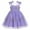Purple Floral, variant on Toddler Baby Girls Birthday Party Princess Tutu Dress Floral Backless Ruffle Tulle Dresses for Cake Smash 3-4 Years Purple Floral