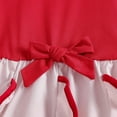 thumbnail image 7 of RMGVDSD Girls Summer Dresses Girls Party Dress With Bow Ruffle Sleeves Princess Birthday Dresses Kids Formal Sundress Gown Holiday Celebration 5-6 Years, 7 of 7