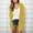 Jaune, variante sur Cardigans Légers à devant Ouvert pour Femmes Été Automne Hauts d'Extérieur Fins Cache-Maillots Chandail à Manches Longues Manteaux Décontractés à Boutons Chandail pour Dames Chandails à Boutons avec Poches Cardigans Courts pour