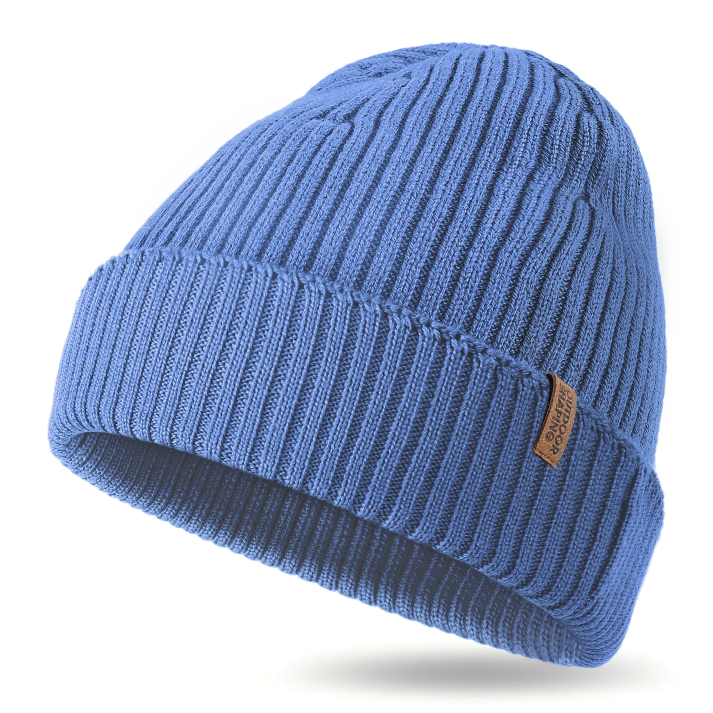 Merino Wool Beanie for Men & Women, Unisex Daily Cuffed  display picture 3