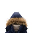 thumbnail image 4 of BemeyourBBs Toddler Baby Boys Winter Warm Fleece Lined Jacket Coat Kids Puffer Jackets Coats Snow Jacket Thick Hooded Down Outdoor Coats Cold Weather Windproof Jacket, 4 of 9