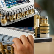 LEGO Icons Real Madrid Santiago Bernabéu Stadium 10299 Building Set - Soccer Field and Model Building Kit for Adults, Home and Office Collectible Decor Piece, Great Gift Idea for Sports Fans