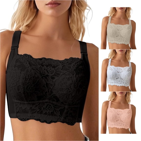 Comfortable Wireless Bra for Women Seamless Soft Support Everyday Wear Lightweight Breathable Bra for All Day Comfort