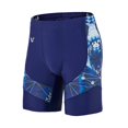 thumbnail image 1 of Blue Shark Men's Rash Guard Swim Shorts - Compression Swimming Jammer for Cool Dry Active Swimsuit Workout - 2XL, 1 of 4