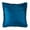 Blue, variant on Euro Pillow Sham, Red European Pillow Shams 26x26 inch (65x65 cm), Velvet Euro Pillow Shams, Solid Color, Crystals, Border, Modern Euro Shams - Red Crystal Palace