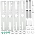 thumbnail image 6 of 4pcs Universal Ceiling Light Fixture Mounting Bracket Kit Crossbar Hardware Set for Chandeliers, 6 of 8