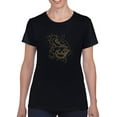 thumbnail image 3 of Pete Constellation T-shirt Women's -SmartPrintsInk Designs, 3 of 4