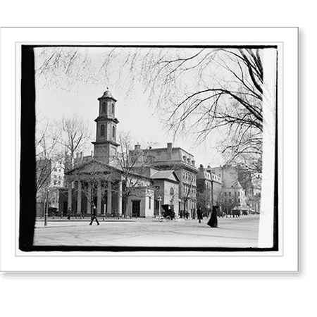 Historic Print, St. John's Church, 16 & H, NW, [Washington, D.C.], 16" x 20"