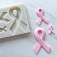 thumbnail image 2 of MULTI SIZE CANCER AWARENESS RIBBON TRIO BAKING MOLD FOR CUPCAKES, CAKEPOPS, CHOCOLATE STRAWBERRIES, PRETZELS & RICE KRISPIES, 2 of 2