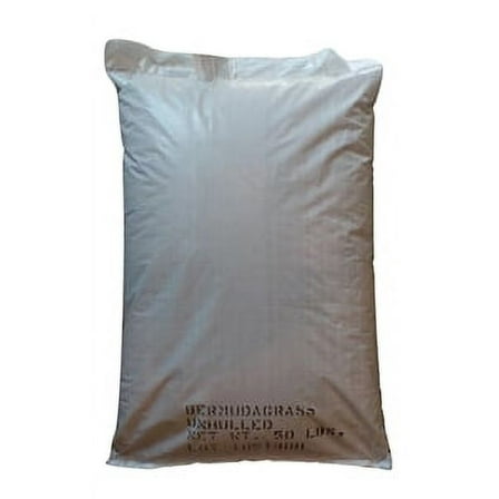 Allstar Seed Bermuda Grass Seed Common Raw Unhulled, 50 Lbs - Drought Resistant Lawn & Pasture