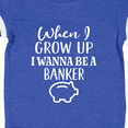 thumbnail image 4 of Inktastic Banker Future Job Boys or Girls Baby Bodysuit, 4 of 5