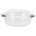 thumbnail image 4 of Microwave Safe Glass Casserole Dish with Lid Dishwasher Safe Oven Safe Cookware 1 Set, 4 of 9