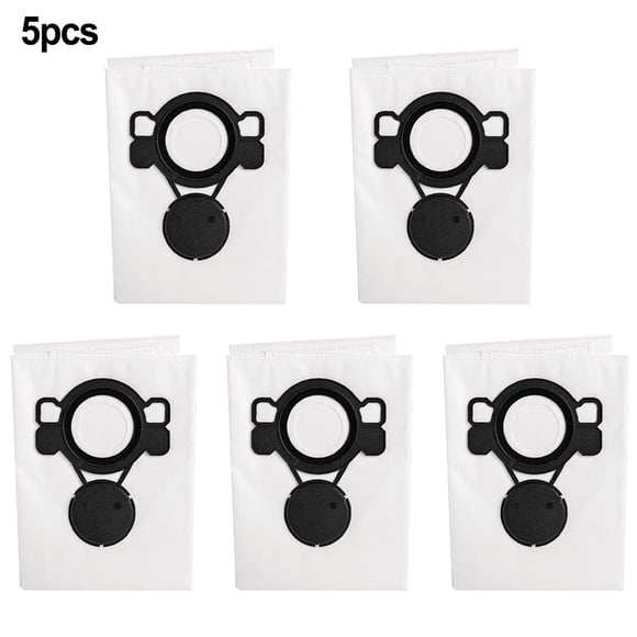 MYG pour 5 Sacs à Poussière pour Aspirateur Robot Nilfisk 107419593 ATTIX 33/44, Sacs de Filtre de Remplacement, Installation Facile, Collecte de Poussière Efficace, Maintient les Performances Maximales
