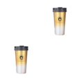 thumbnail image 2 of kurtrusly Reusable Thermal Cup Eco-Conscious Choice For Better Tomorrow Convenient gradient gold 500ml 2Set, 2 of 6