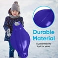 thumbnail image 3 of Superio Connectable Snow Sled, Purple (2 Pack), 3 of 5