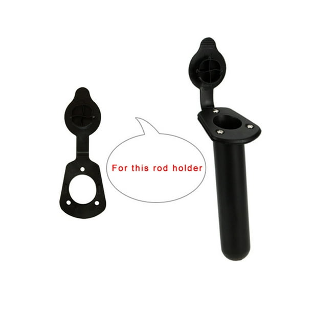 Pack of 2 Fishing Rod Holder Gasket Cap Flush of rubber; which is Mount Kit  Supply Inner Tubes Pads Replacement Part Accessory for Boat Kayak Canoe 