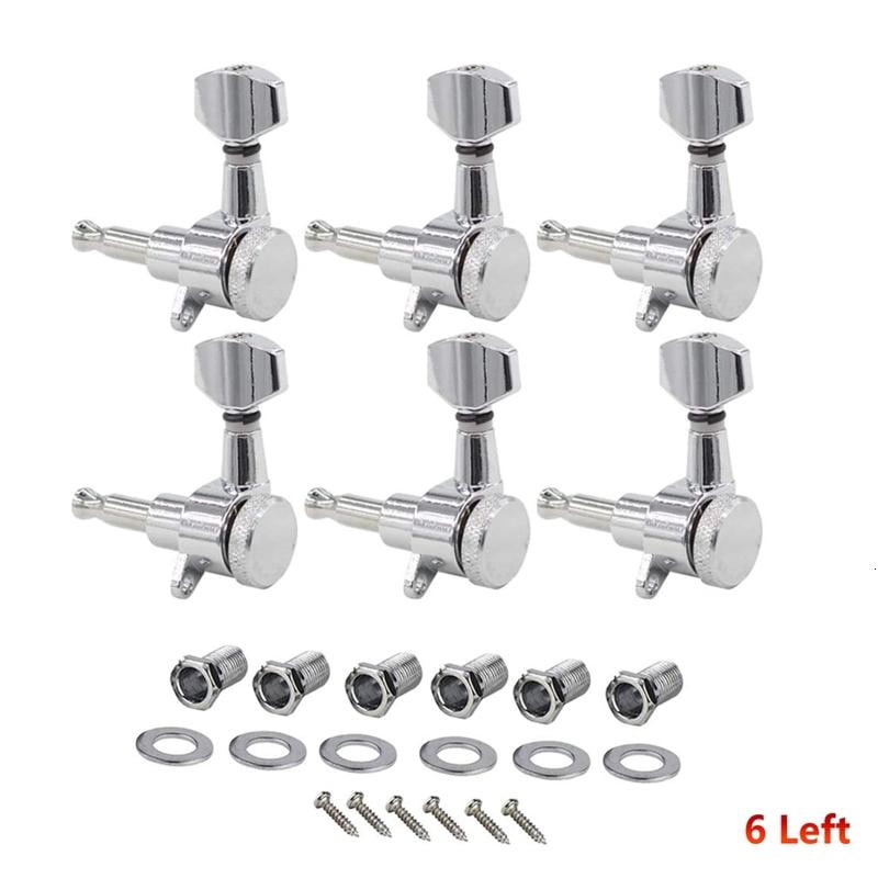 CEORPER Inline Chrome Electric Guitar Locking Pick Set for ST TL Style
