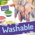 thumbnail image 5 of Crayola Spill Proof Paint Set, Washable Paint, Assorted Colors, Less Mess Paint for Toddlers, 5 of 9