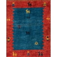thumbnail image 1 of Ahgly Company Machine Washable Indoor Rectangle Abstract Red Area Rugs, 7' x 10', 1 of 7