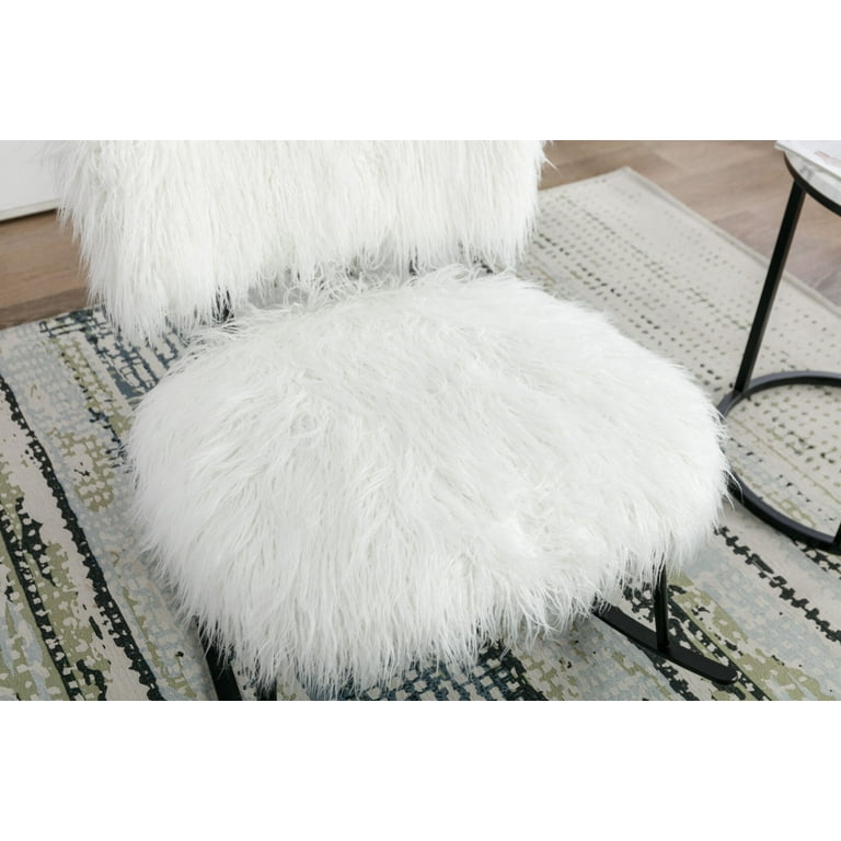 Fluffy discount rocking chair