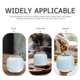 thumbnail image 3 of Miangastore Tea Storage Can White Ceramic 1Pc 3.8X3.8X3.5in, 3 of 8