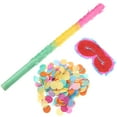 thumbnail image 2 of 1 Set Birthday Party Pinata Stick Paper Pinata Stick Confetti Paper Glasses, 2 of 8